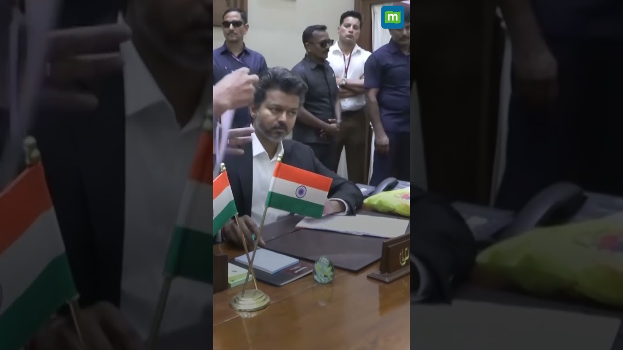 Tamil Nadu: TVK Chief Vijay Takes Charge As CM