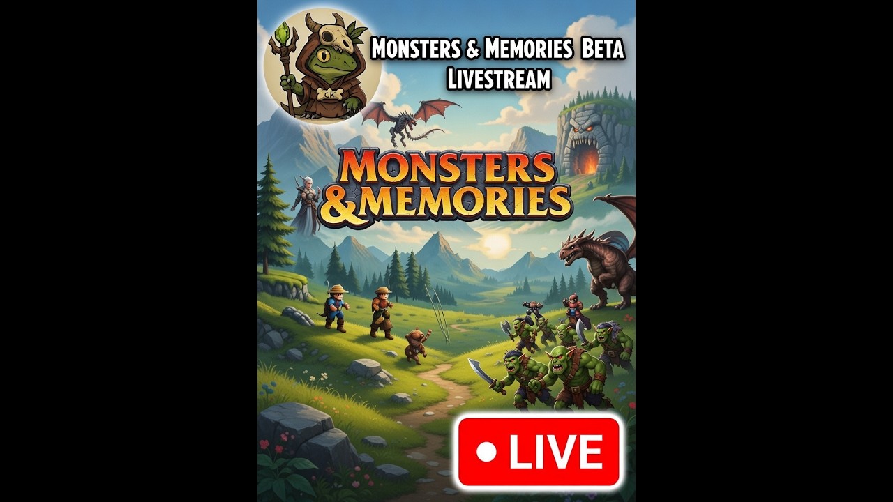 Monsters and Memories Beta day 3 Enchanter Lvl 9