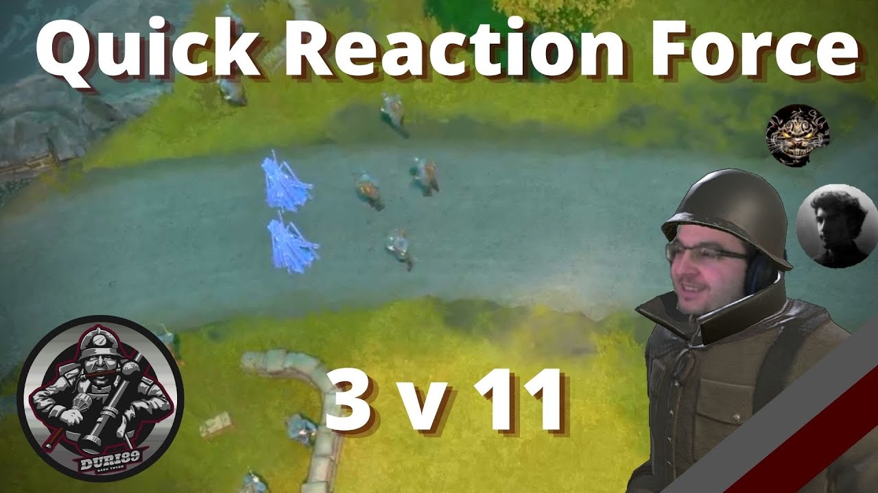 QRF 3 v 11 - Foxhole (Stream highlights)