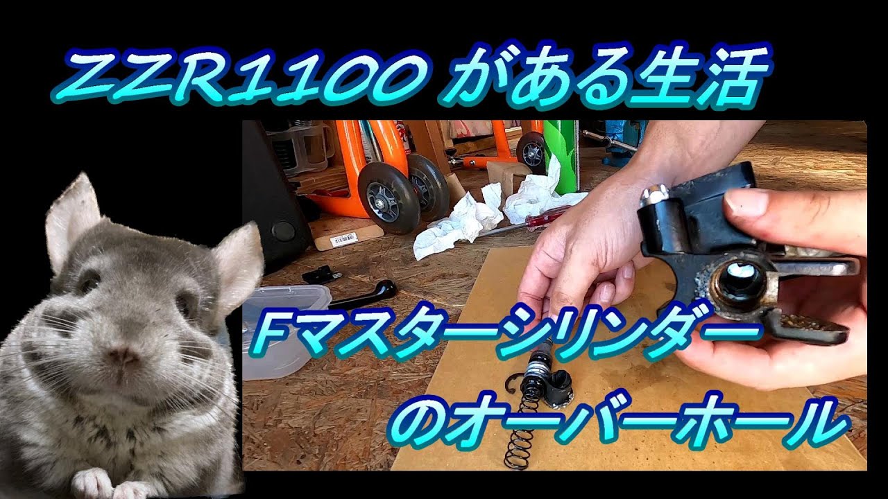 ZZR1100 のある日常　～ フロントブレーキマスターシリンダーのオーバーホール ～