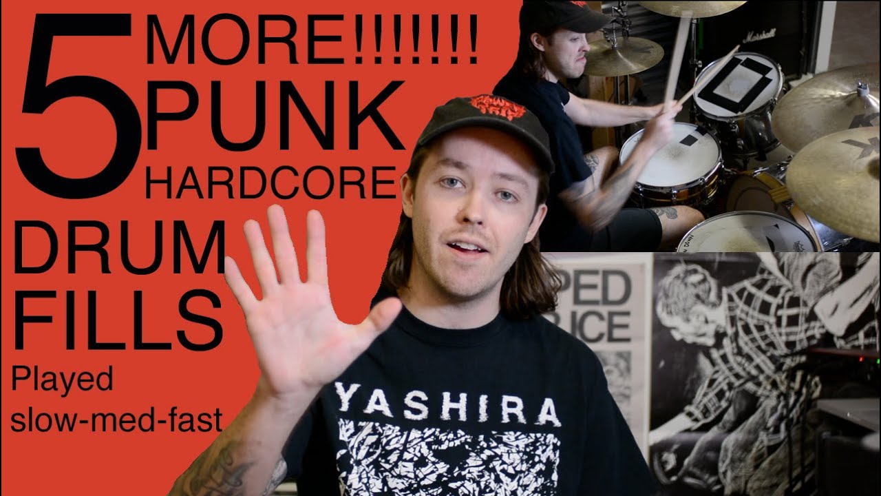 5 More!!! Punk/Hardcore Drum Fills