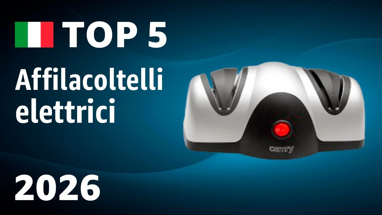 TOP—5. Migliori affilacoltelli elettrici 2026
