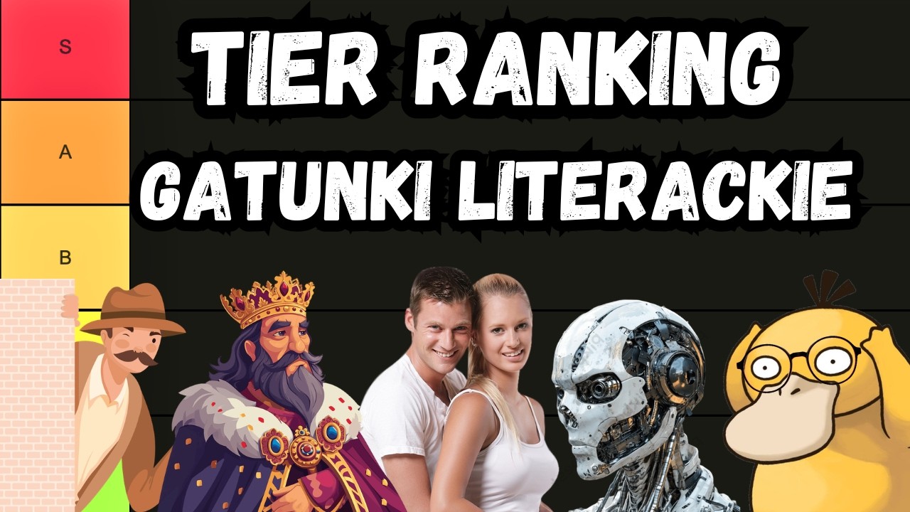 TIER RANKING GATUNK&Oacute;W LITERACKICH