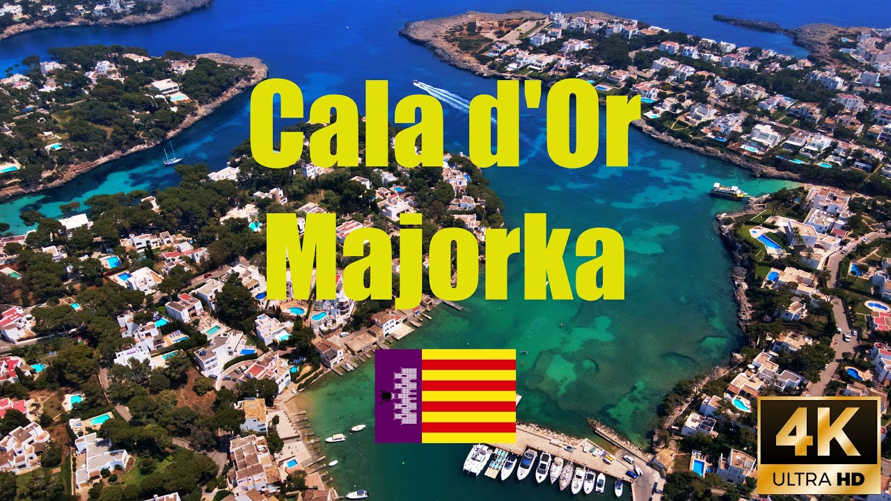 Cala d'Or [4K]  | Majorka | Dronem przez Świat | 2022