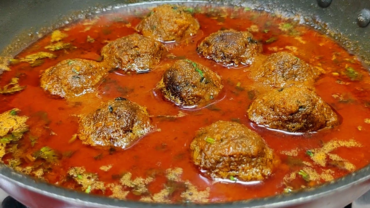 100% Veg Kofta Curry | Soyabean Kofta Curry | Soya Chunks Kofta Curry | Soyachunks Recipe