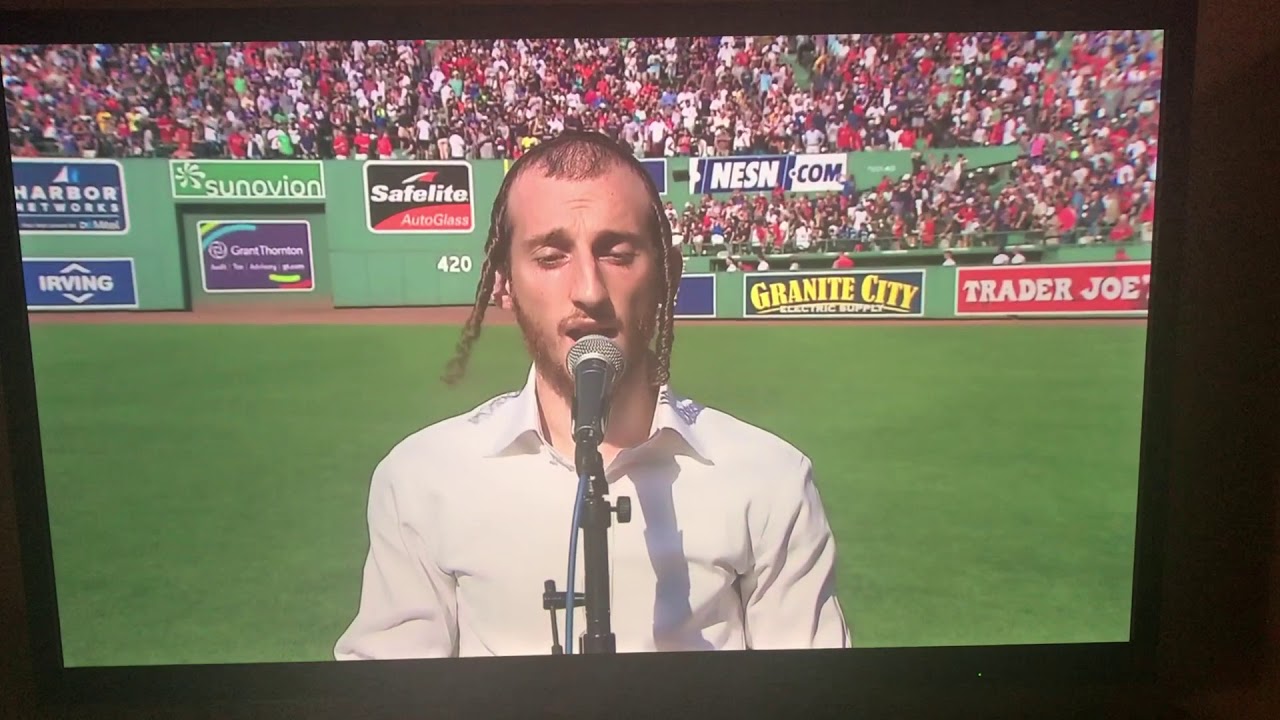 G-D Bless America at Fenway with Shulem lemmer