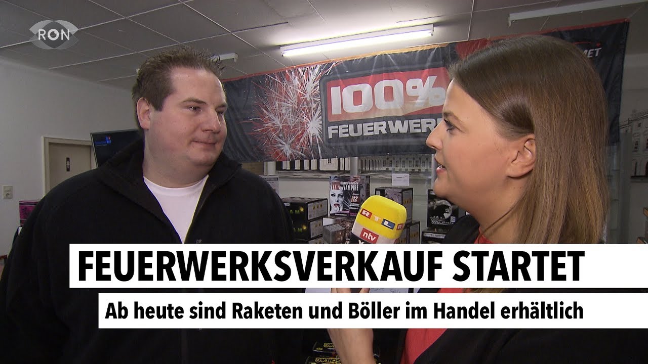 Feuerwerksverkauf startet | RON TV |
