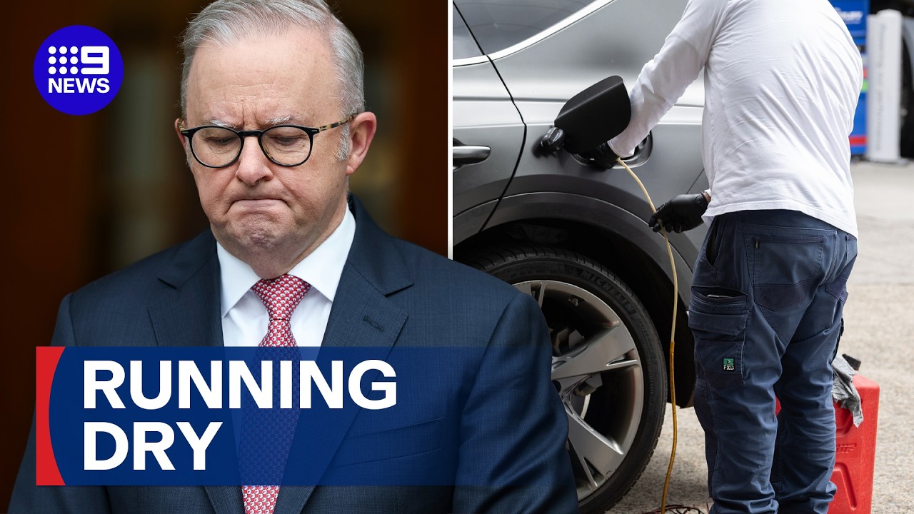 Australia's fuel crisis reaches new depths | 9 News Australia