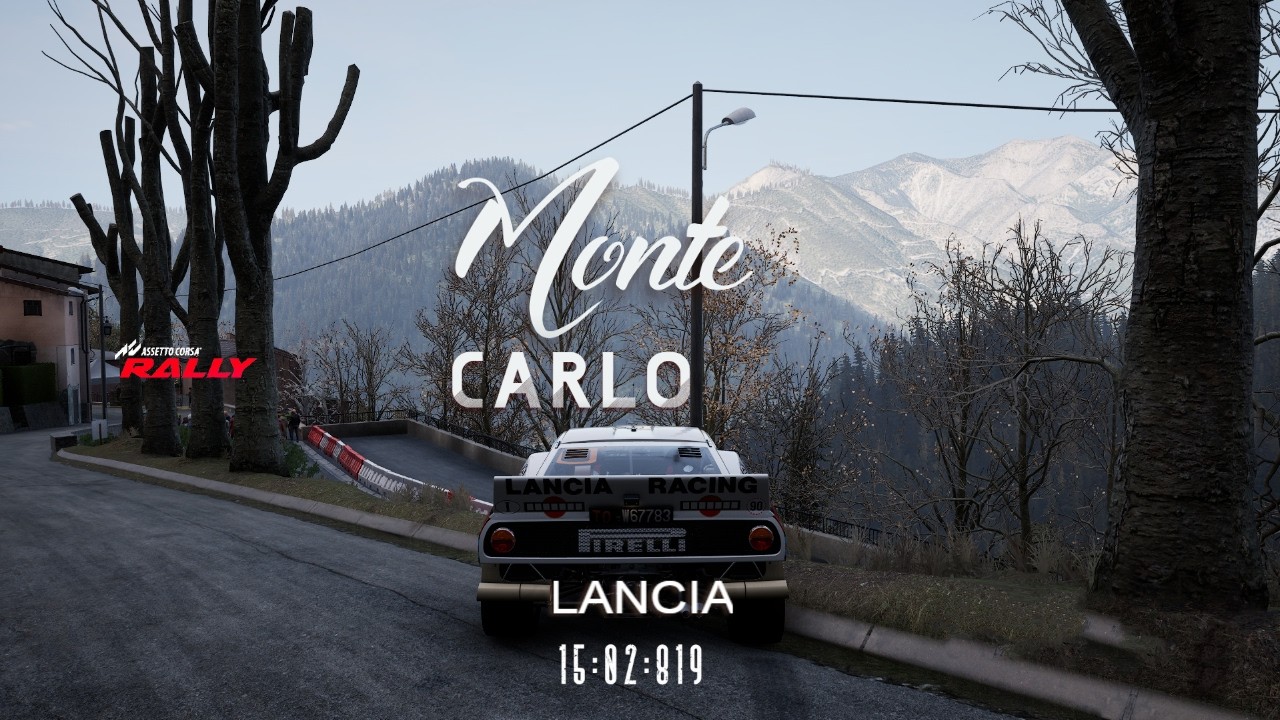 Assetto Corsa Rally Monte Carlo Lancia (on Keyboard)