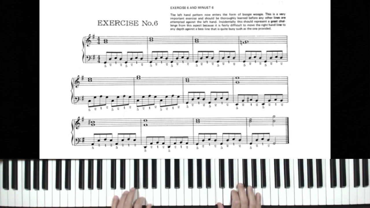 O. Peterson - Exercise No.6 - piano tutorial by Antonio De Angelis