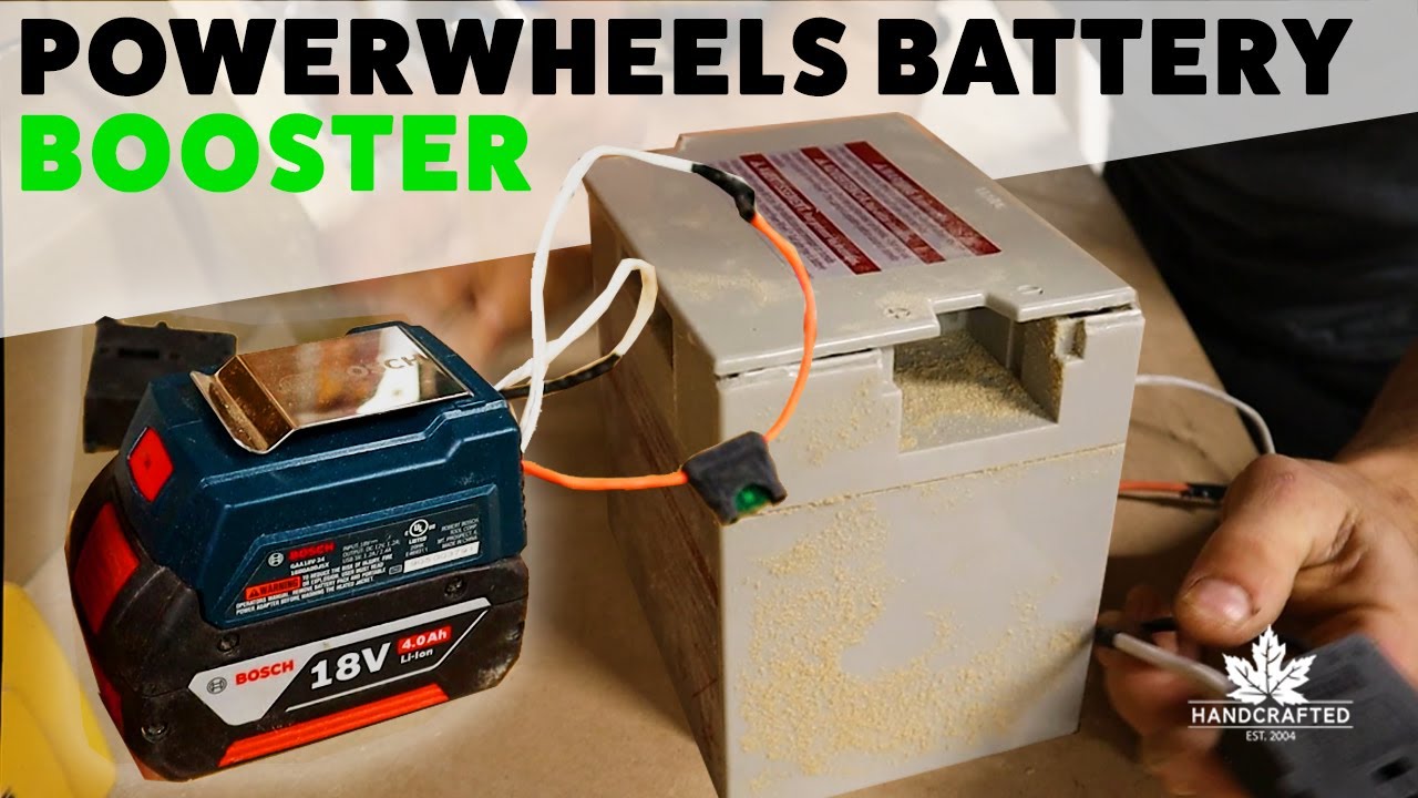 PowerWheels Battery Upgrade - Supercharged
