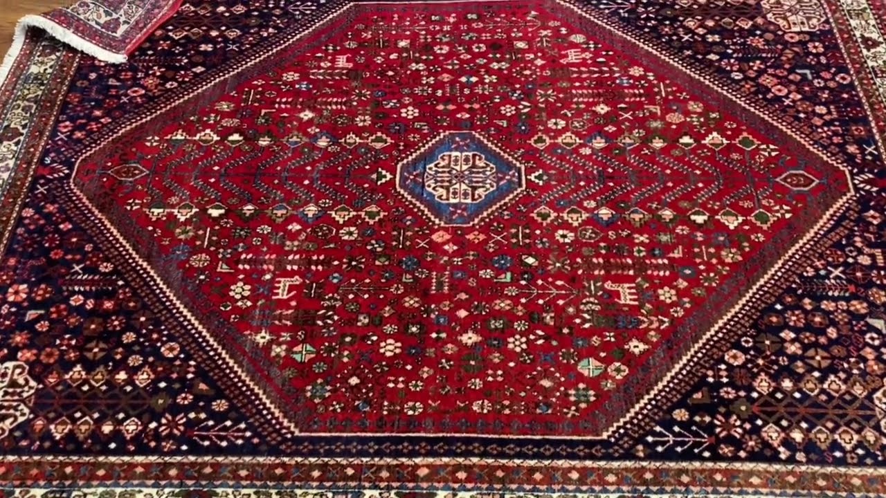 Abadeh Persian carpet, Abadeh Perser Teppich,