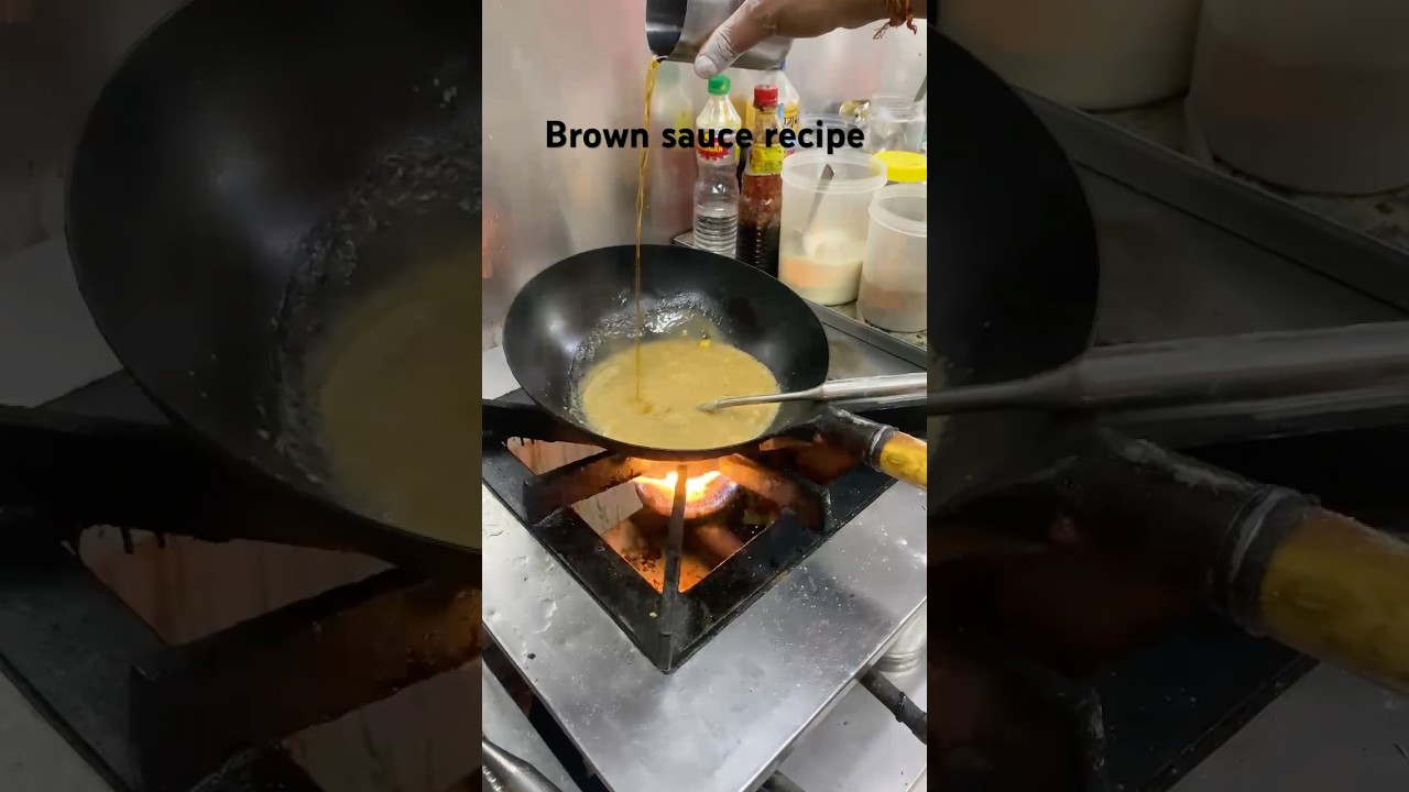 Brown sauce recipe #cookingshorts #shorts #viralvideo