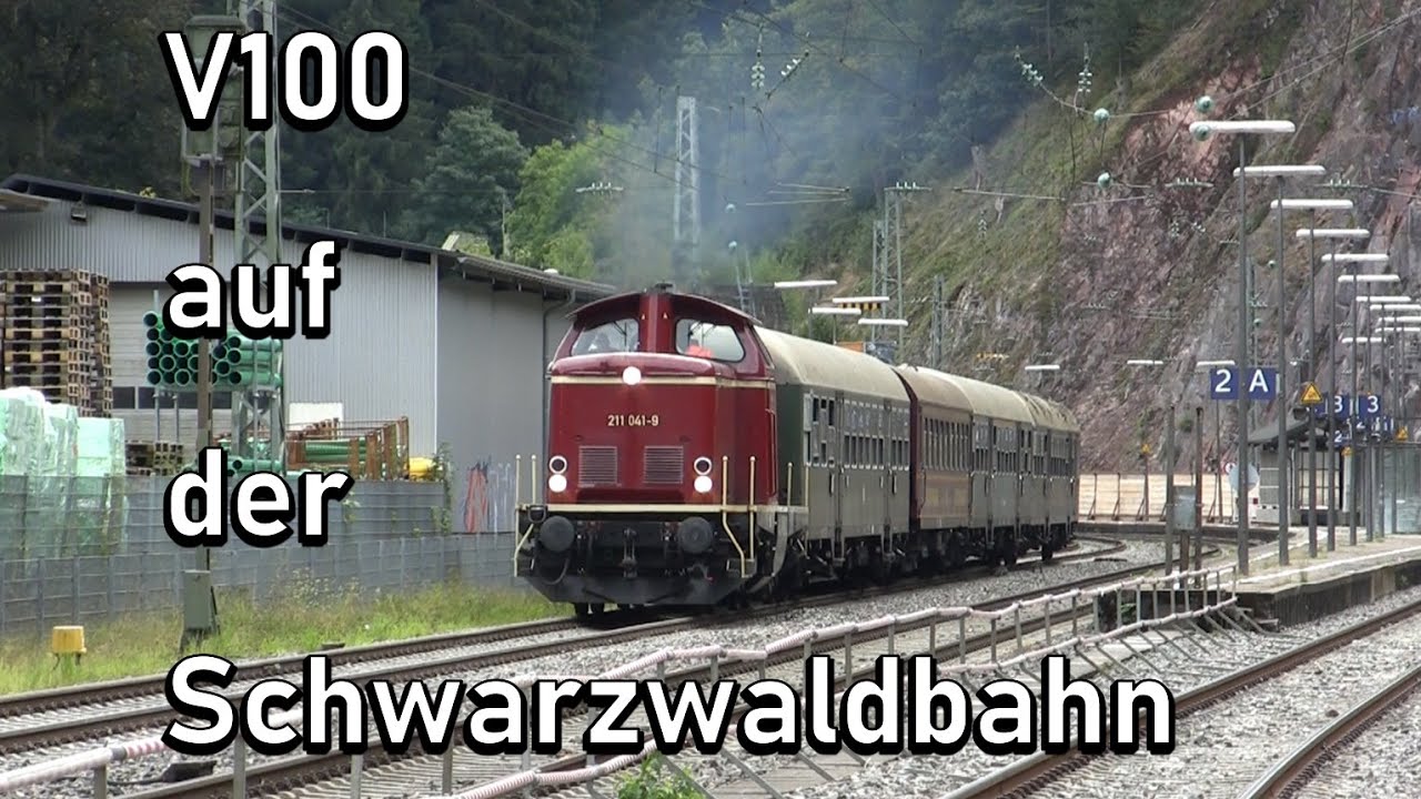 V100 auf der Schwarzwaldbahn