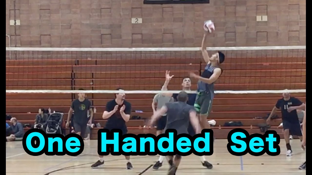 One Hand Setting - How to SET a Volleyball Tutorial