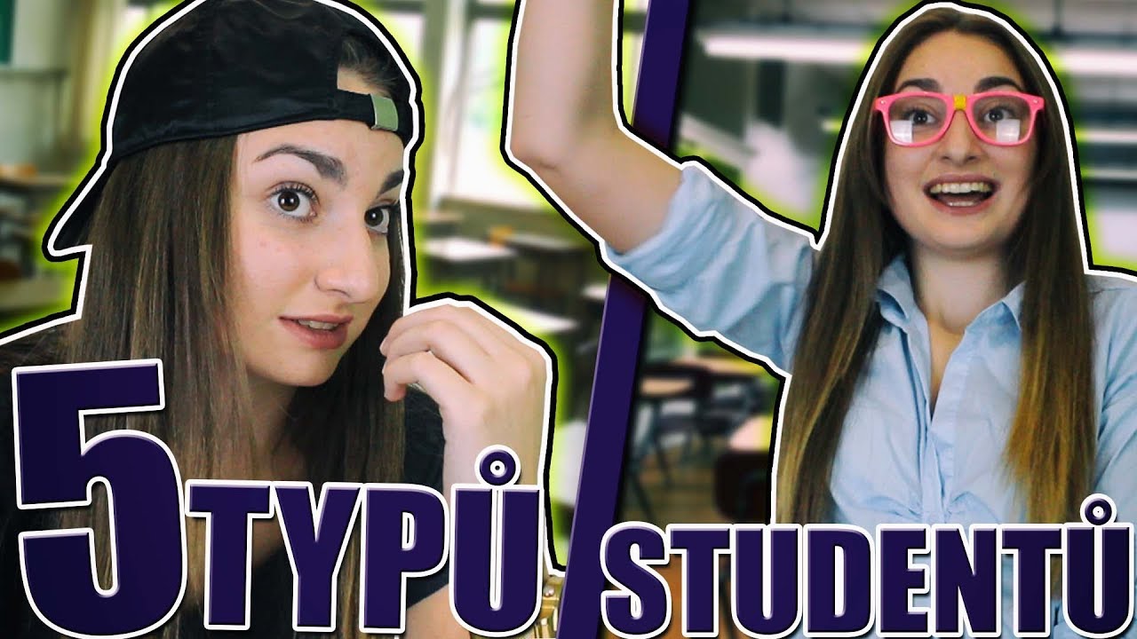 5 TYPŮ STUDENTŮ! | AnyOli