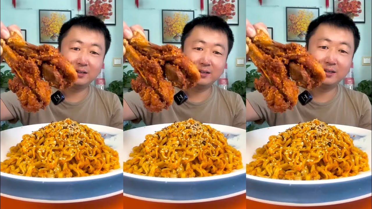 #eating #yummy 165 / 🍜 🥓 🍗 🍖 🐙 🦐 🦀 🦞#spicy #shorts #asmr