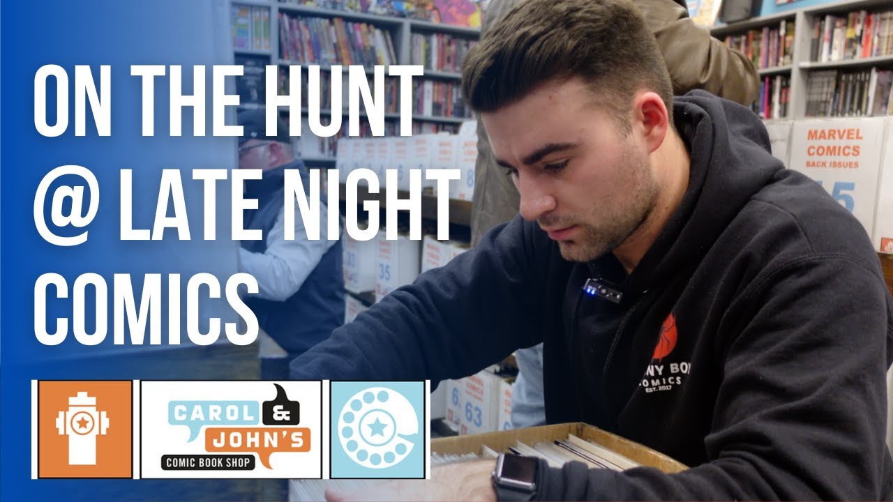 ON THE HUNT @ LATE NIGHT COMICS!