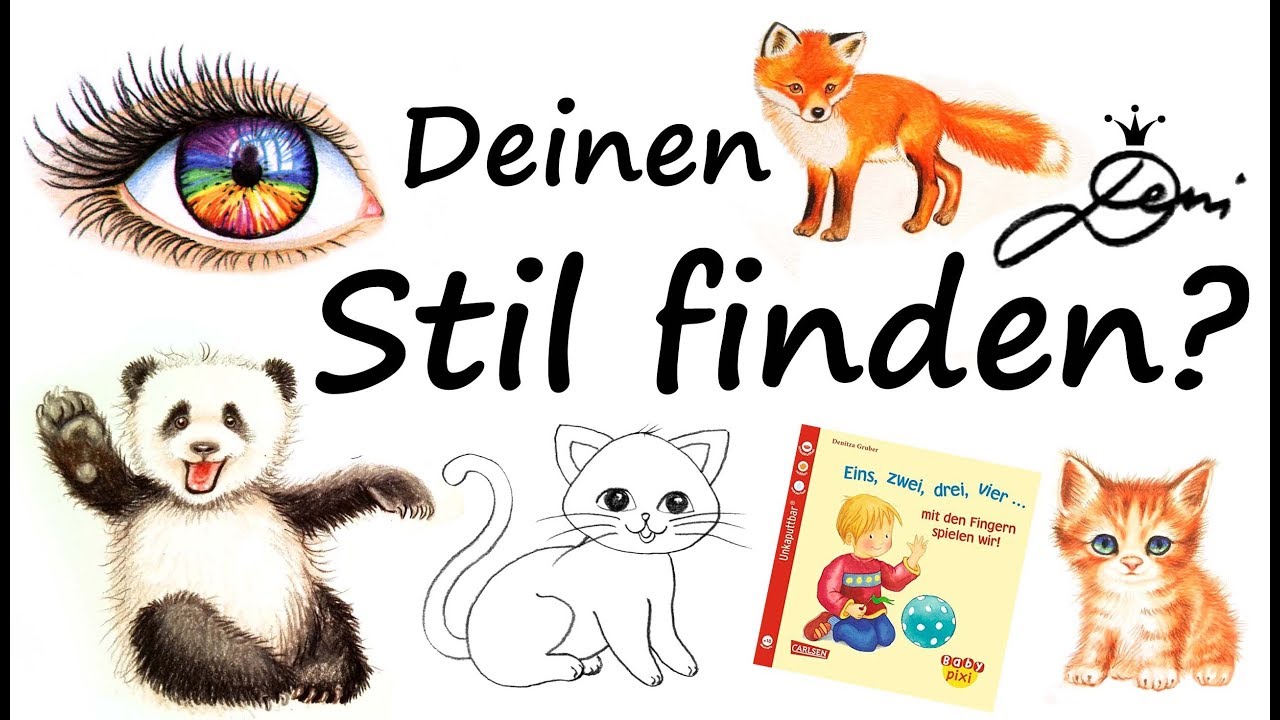 Wie finde ich meinen eigenen Stil? 5 Tipps wie Du Deinen eigenen Zeichenstil heraus finden kannst