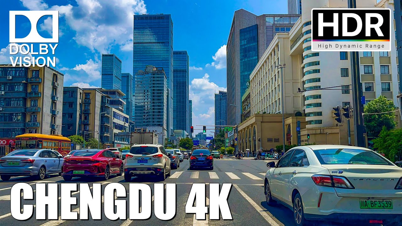 Driving tour in Chengdu, the largest city in western China: China's most livable city