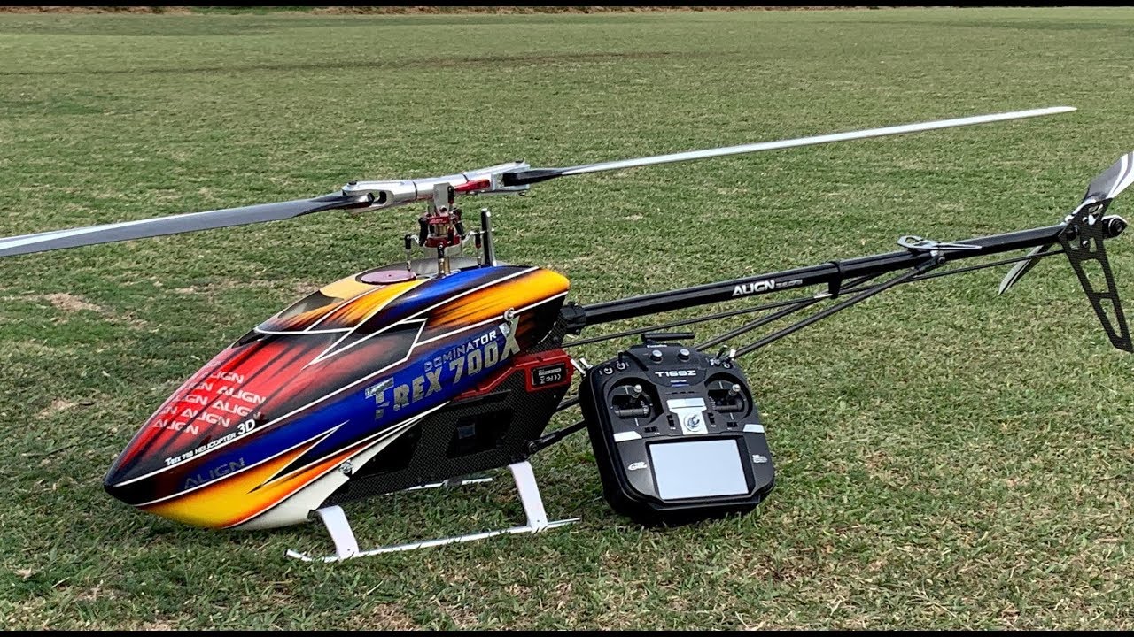 Alan Szabo Jr. ALIGN Trex 700X flying in Australia 2019