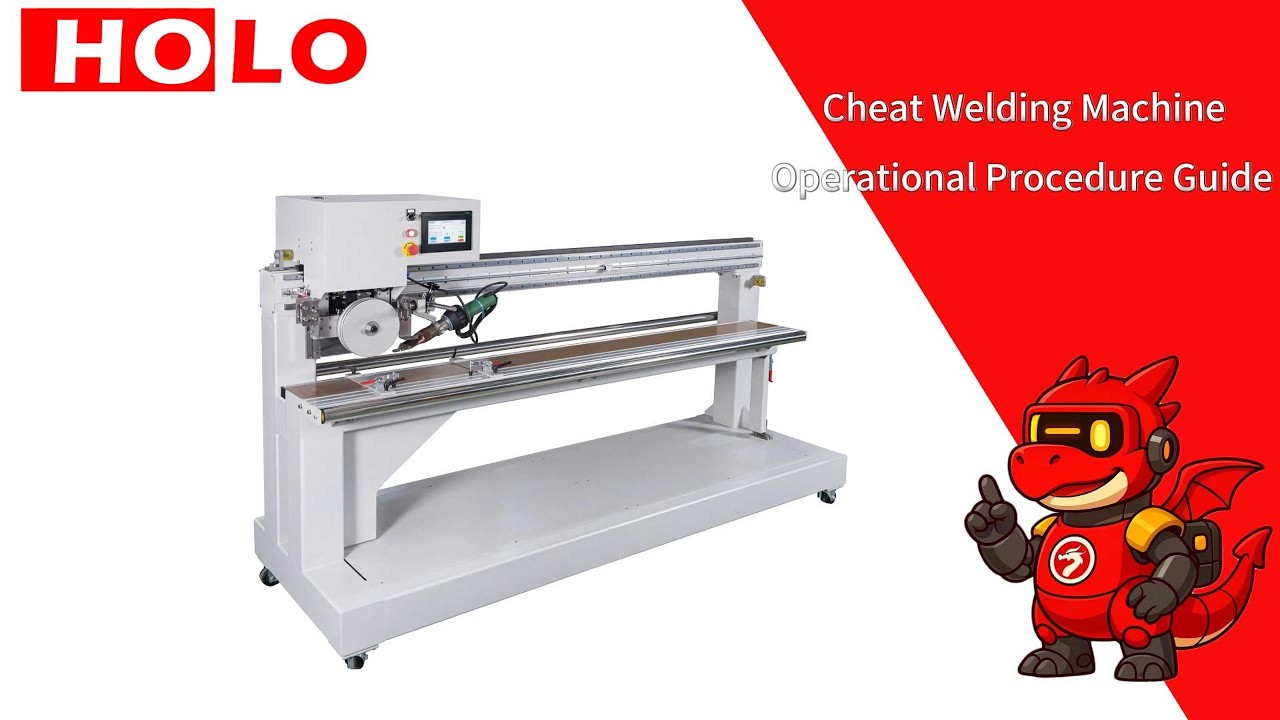 How to Weld Cleats & Guides on a HOLO Machine – Step-by-Step Tutorial