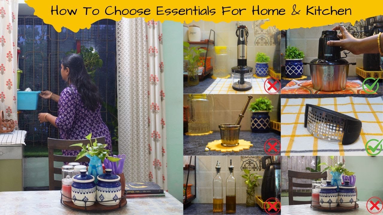How To Choose Essentials For Home & Kitchen-9 Smart Basic kitchen Items-Amazon Must Haves-Home Hacks