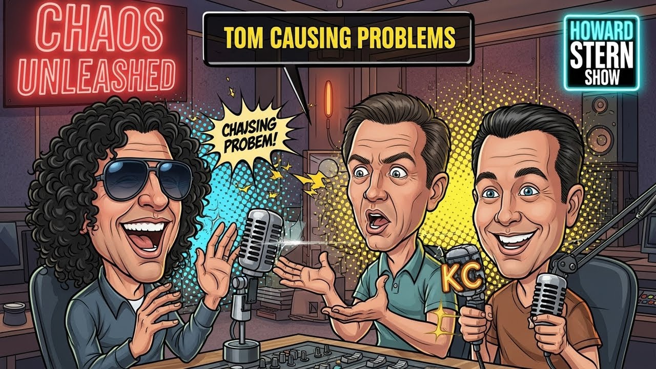 Howard Stern vs Tom Chiusano 😡 Chaos in the Studio & KC’s NFL Dreams | The Howard Stern Show