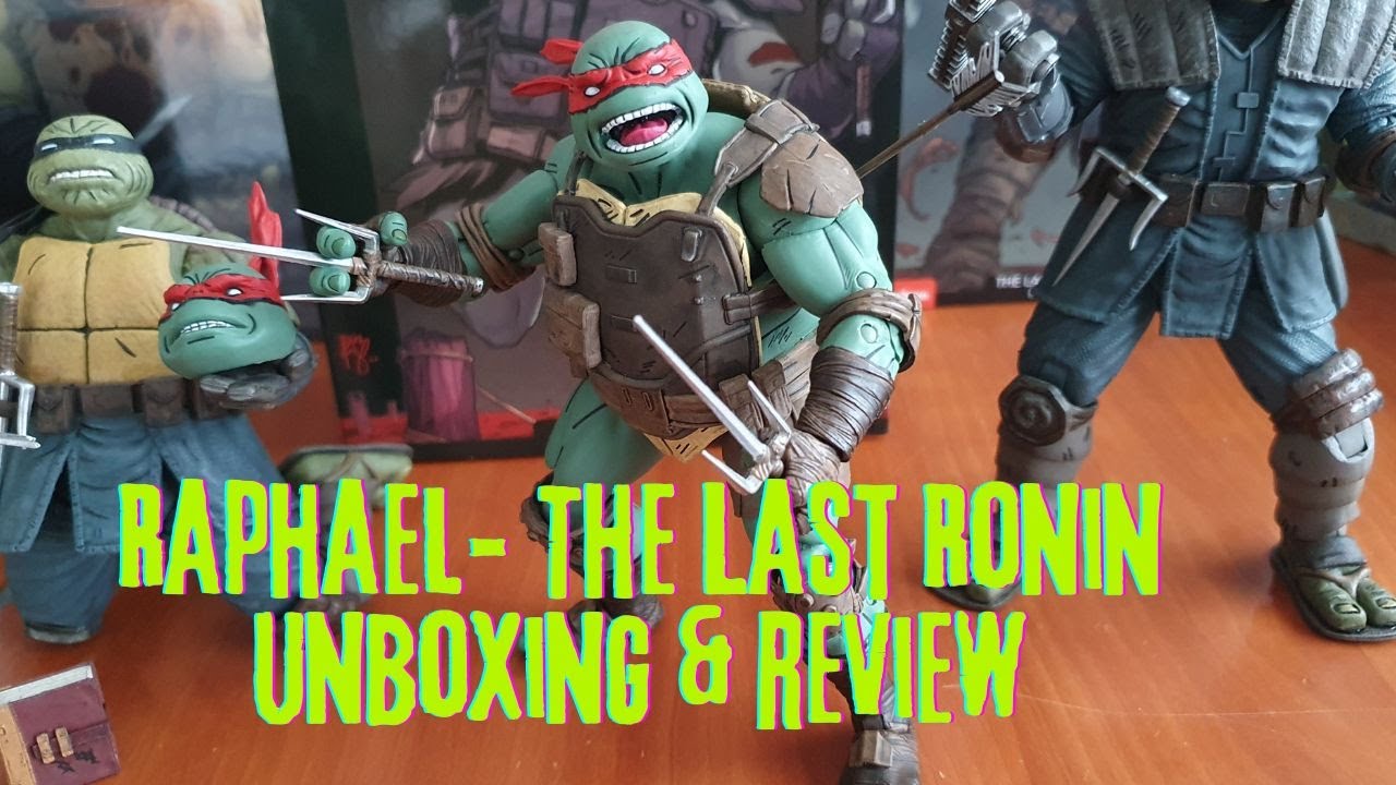 Raphael TMNT The Last Ronin Neca Action Figure - Unboxing & Review