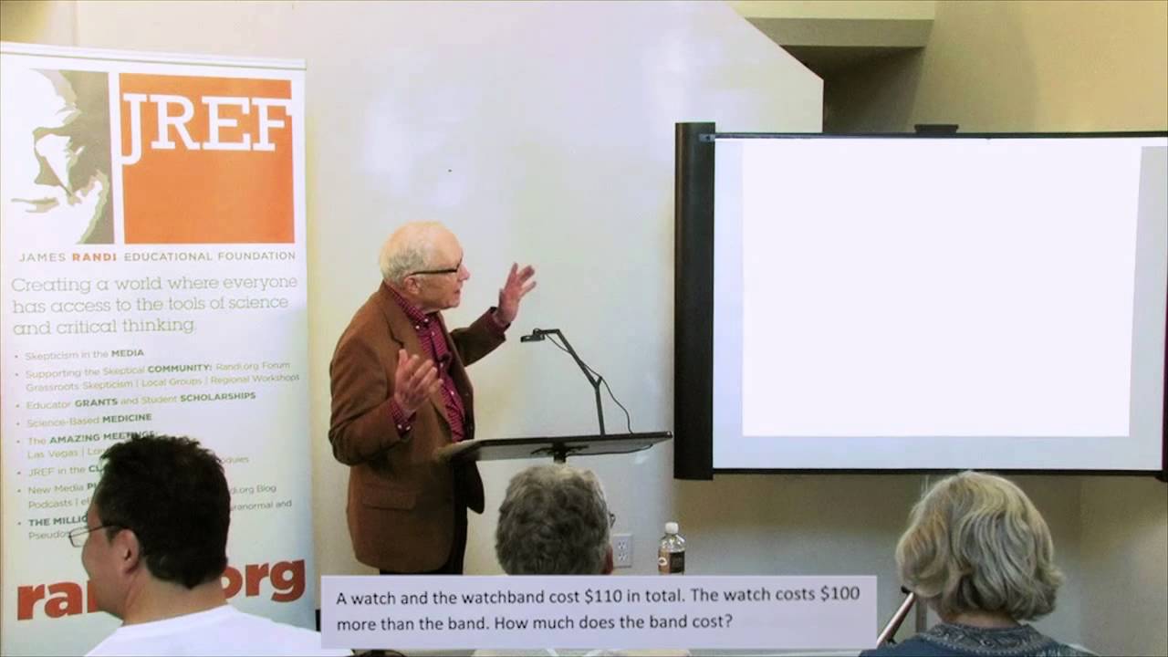 Lecture 2: Perceptual and Cognitive Biases: Fast and Slow Thinking