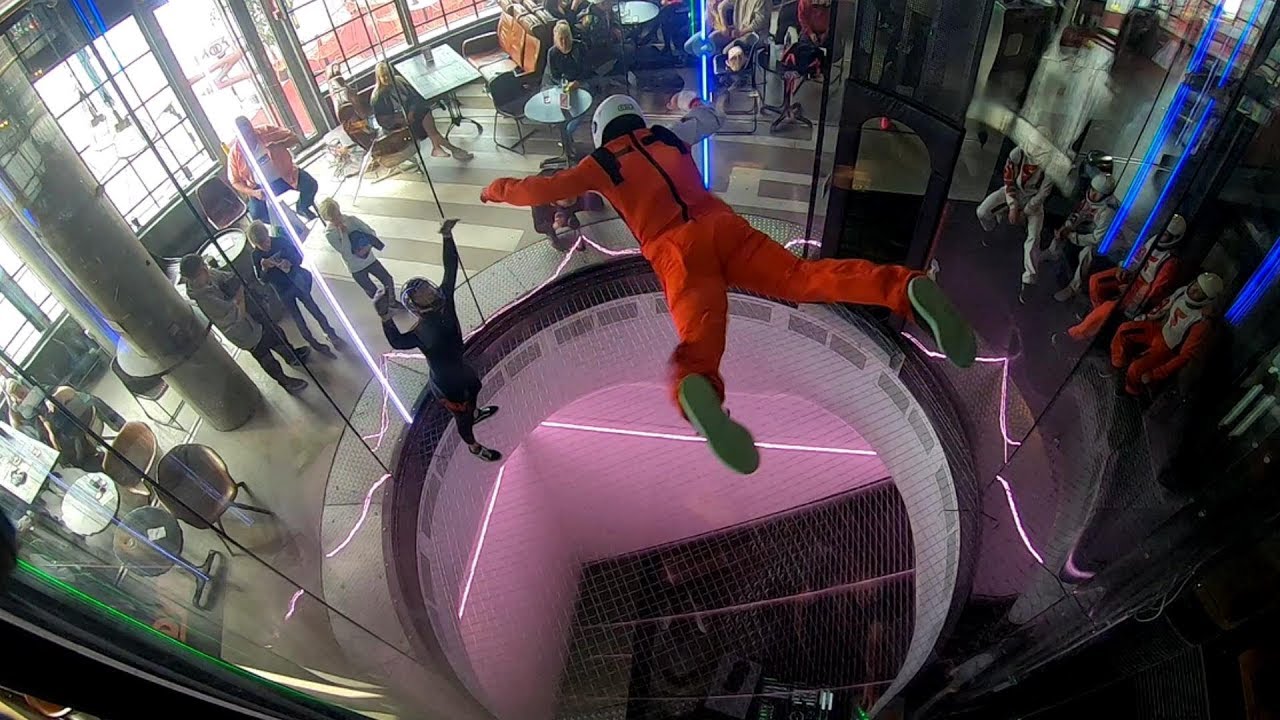 First time in windtunnel!