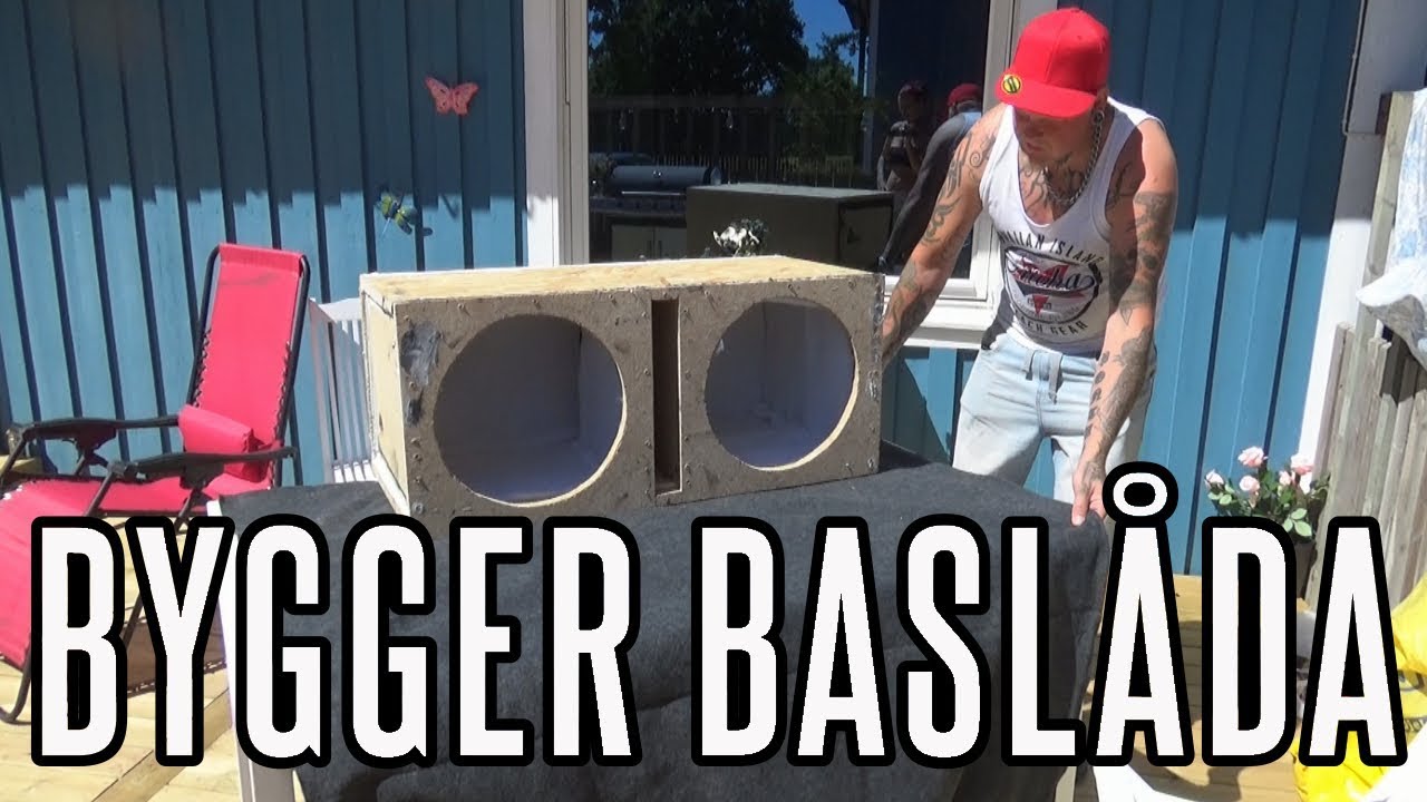 Bygger baslåda | Nya 15 tums basar | Vlogg
