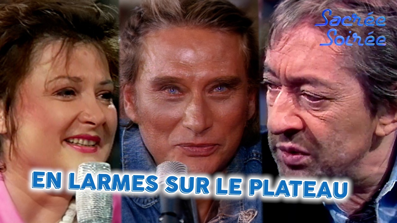Ces stars qui ont fondu en larmes sur le plateau de Sacrée Soirée !