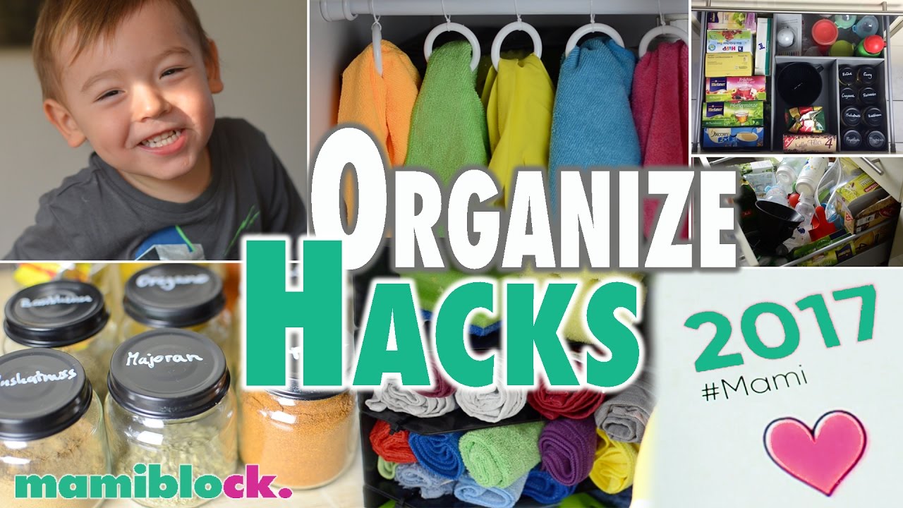 Organisiere deinen Mami - Alltag | Organize MOM HACKS | mamiblock
