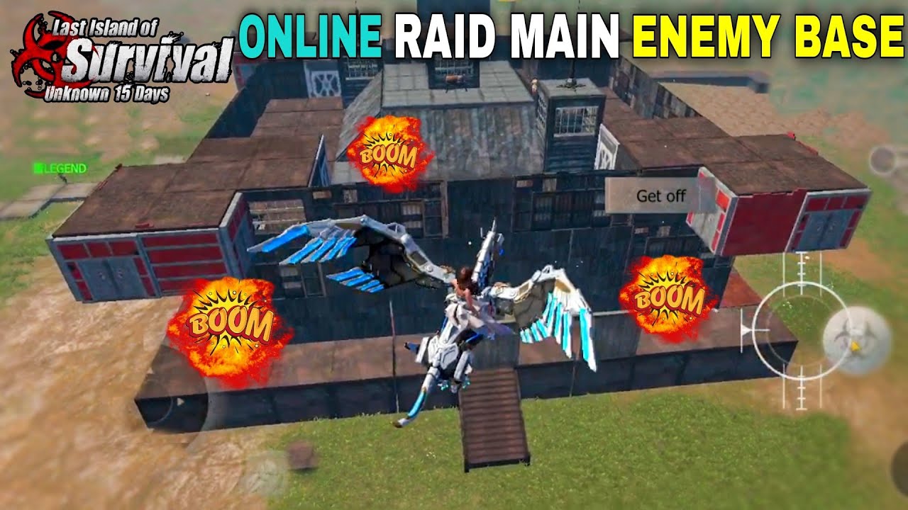 ONLINE RAID MAIN ENEMY BASE | LAST DAY RULES SURVIVAL GAMEPLAY #lios