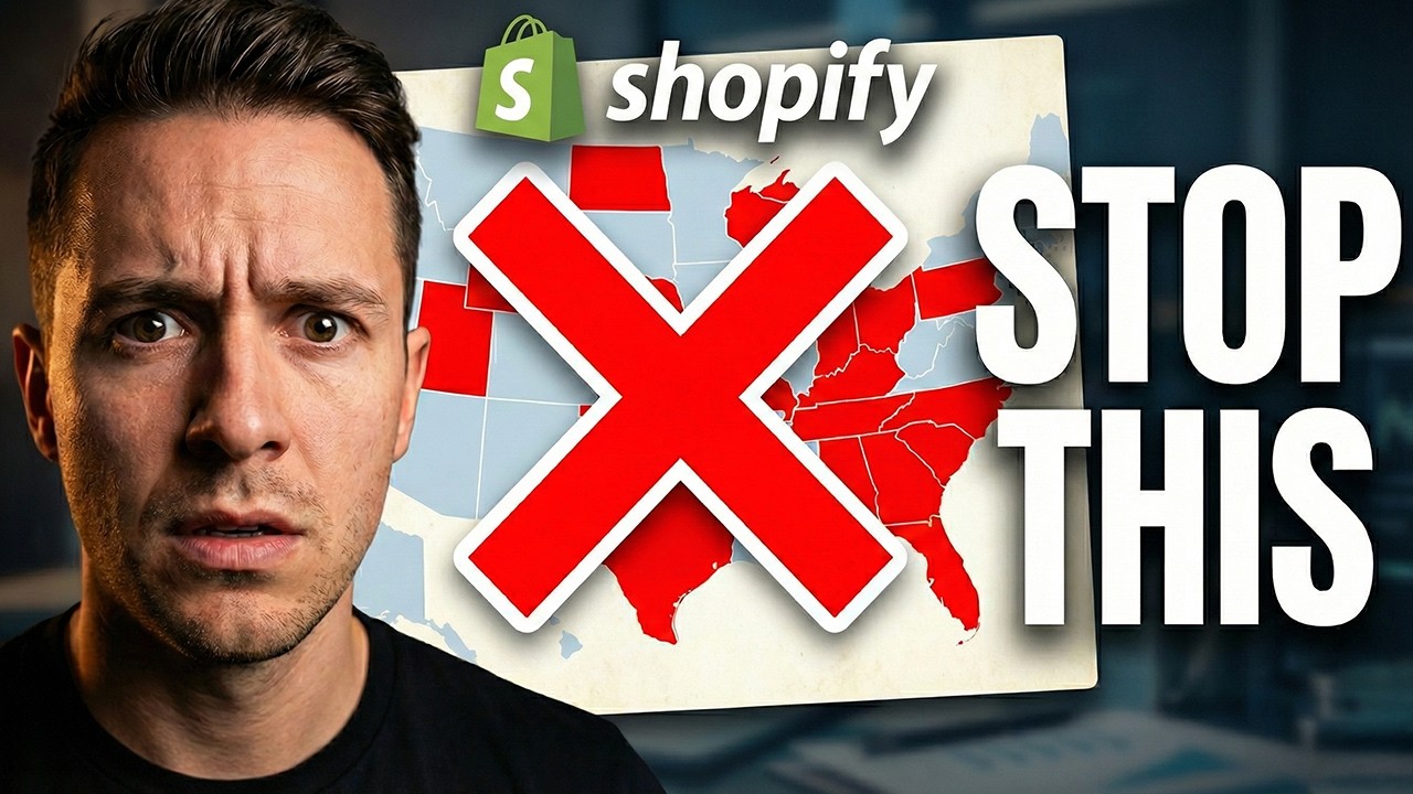 Shopify State Sales Tax Setup Step By Step For Beginners!