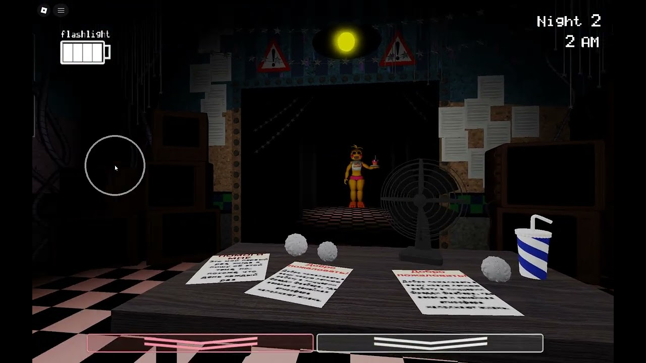 прохожу фнаф2 в роблоксе часть 1 (сегодня будет вторая часть)