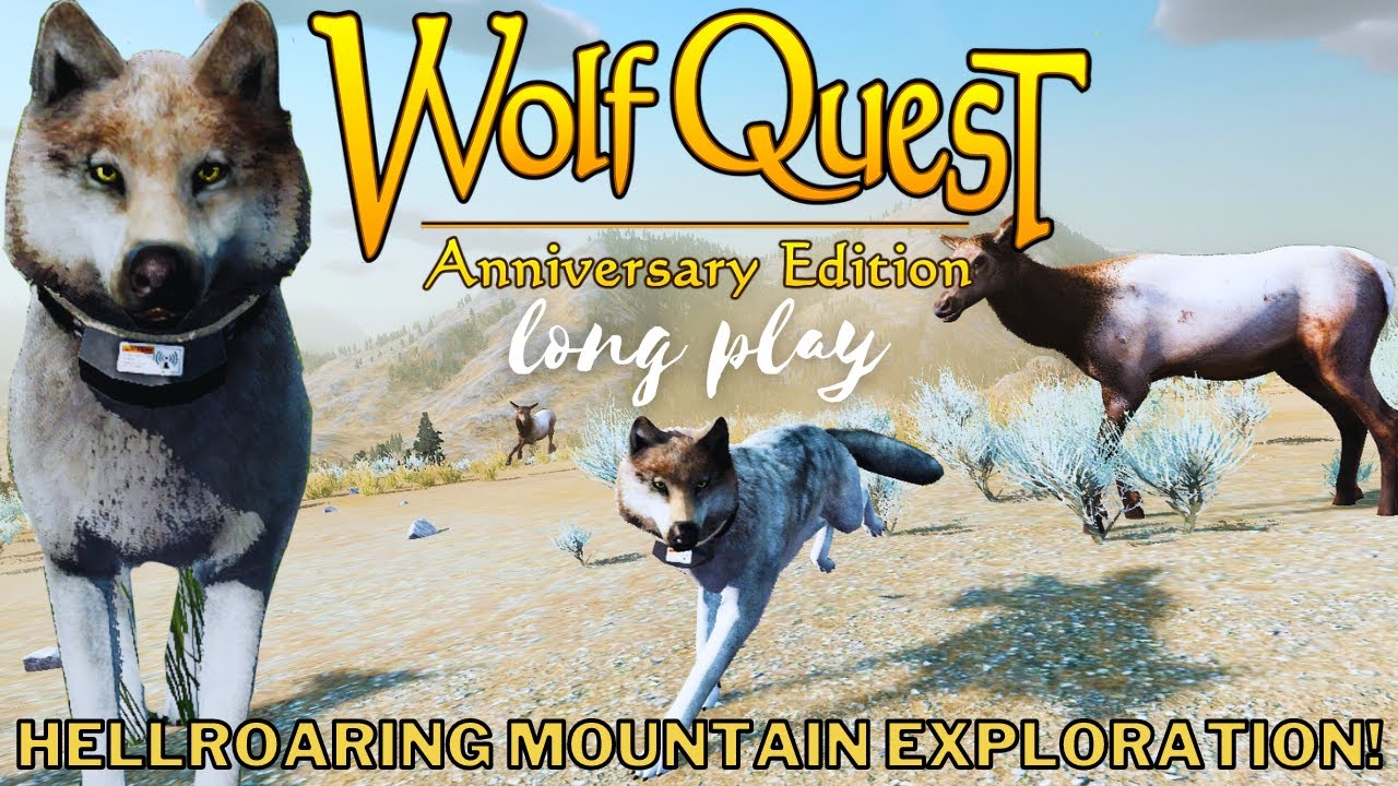 Hellroaring Mountain - WolfQuest Wildlife Viewing & Exploration Longplay