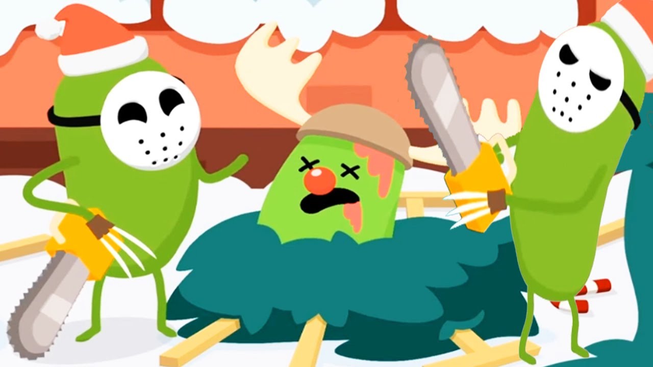 Dumb Ways To Die All Series Funny Compilation - Most Ridiculous Deaths in Christmas Games