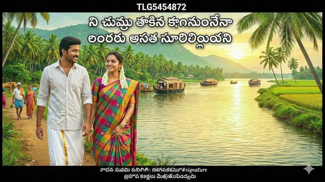నీ చూపు తాకిన క్షణంలోనేనా లోకం అంతా మారిపోయింది TLG218736