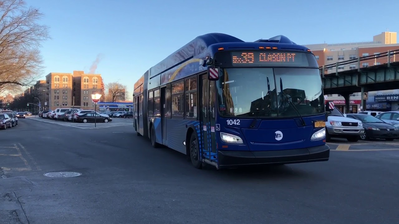 HD60fps | MTA NYCT Bus | New Flyer XN60 Running on the BX39 route