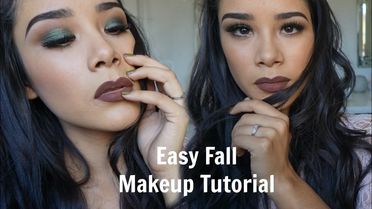 Easy Fall Makeup Tutorial | Viva_glam_kay inspired