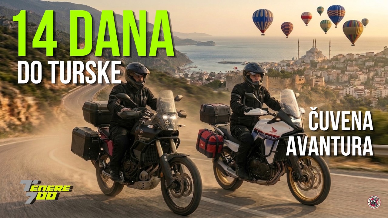 Vožnja motorima do Kapadokije - Turska (Celo putovanje)