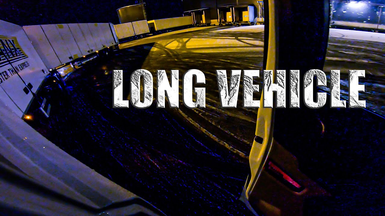 How To Reverse Long Vehicle | Me Backing Up With Link And Trailer