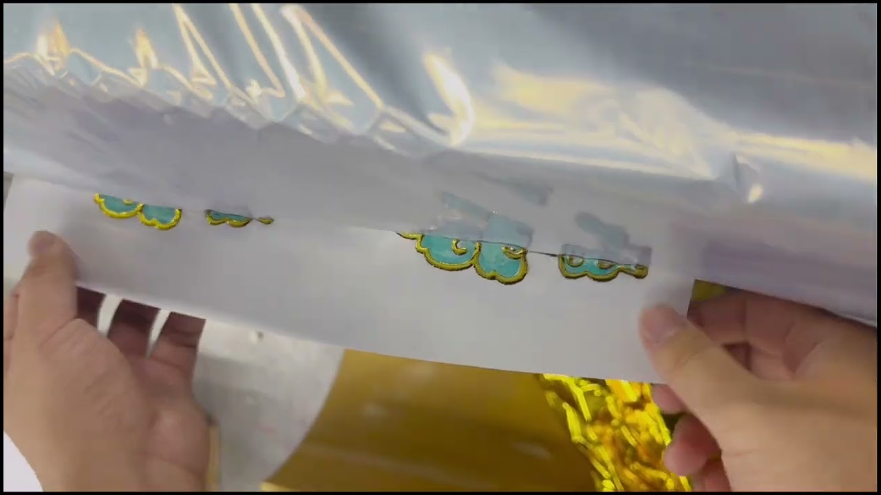 GD-600Esuper Gold stamping crystal sticker