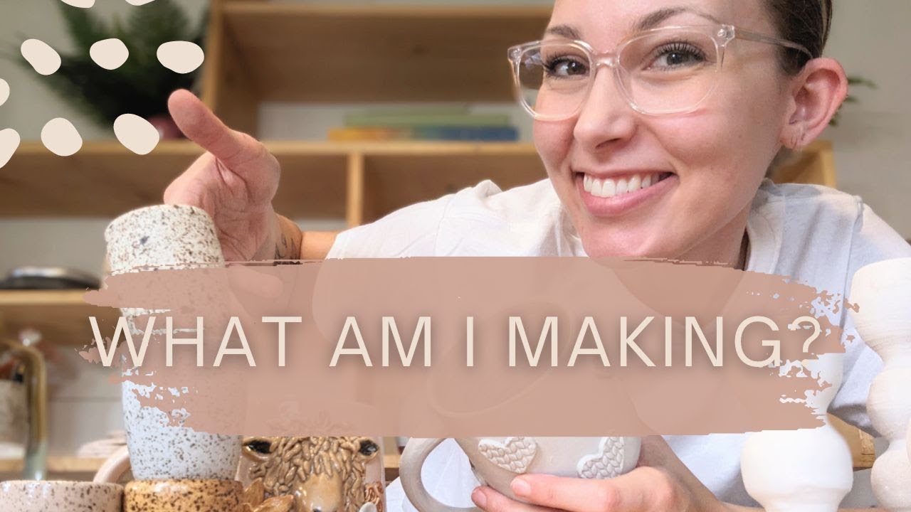What Am I Making - First Pottery Projects of 2024! - Pottery Studio Recap