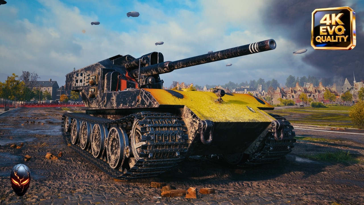 2x Waffentr&auml;ger auf E 100 (together) 19K Damage 16 Kills & 120 AC Gendarme 10K Dmg  World of Tanks