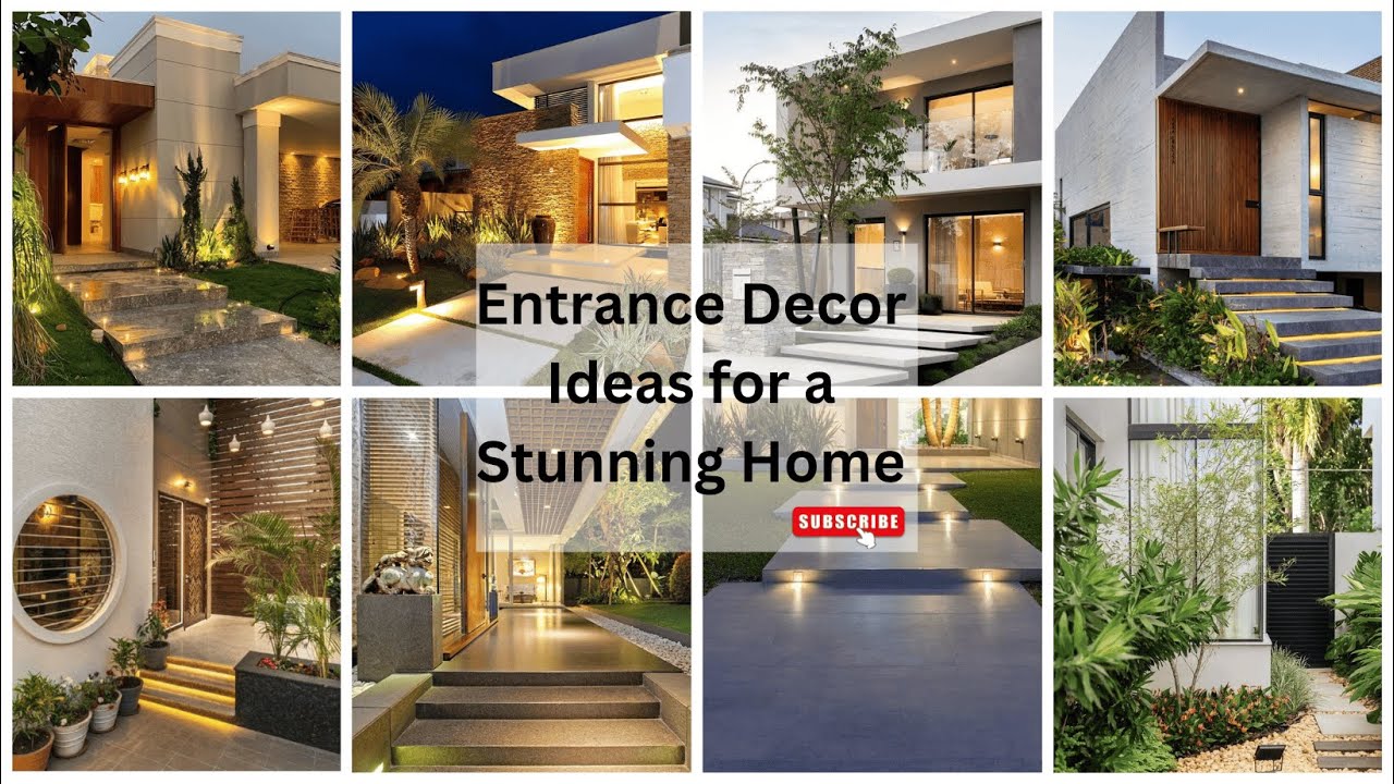 Entrance Decor Ideas for a Stunning Home | Front Door & Exterior Inspiration | Your Home Decor