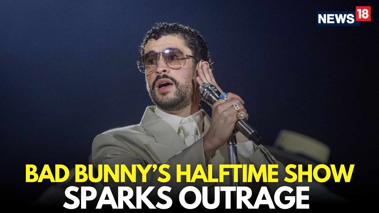 Bad Bunny Super Bowl Halftime Show LIVE | Row Erupts Over Bunny's NFL Performance | Trump | N18G