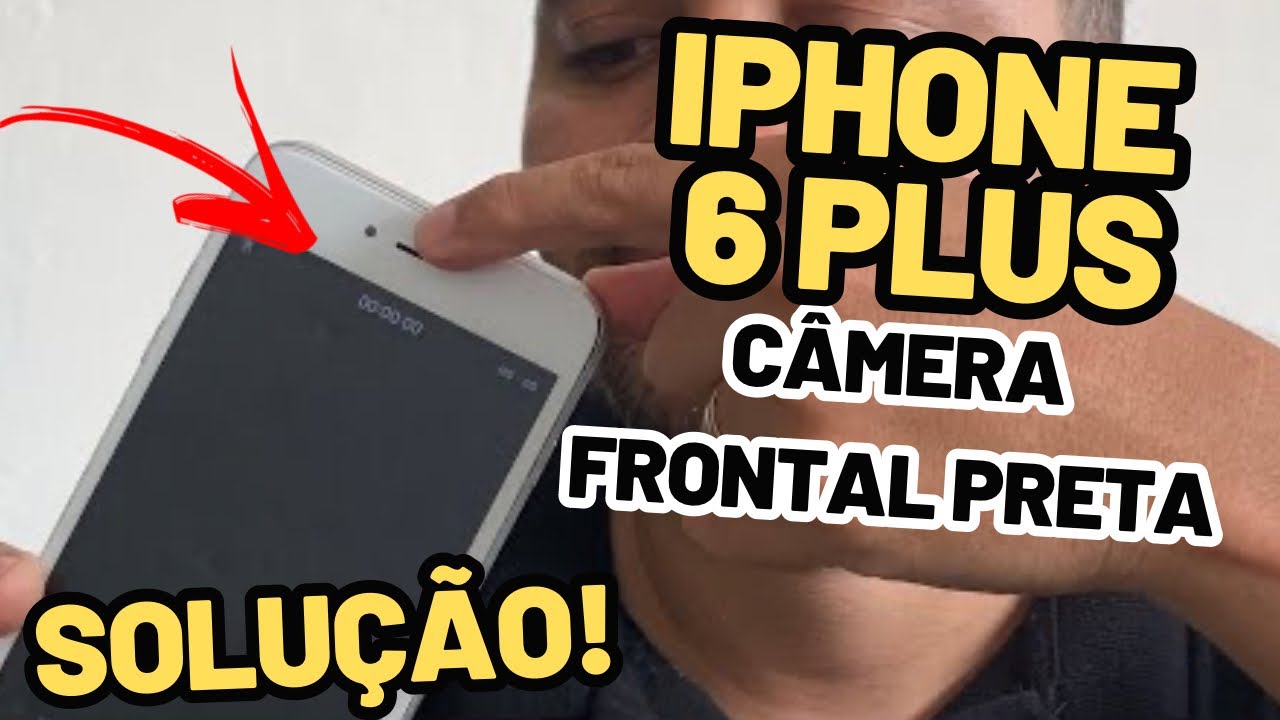 COMO RESOLVER! COMO TROCAR CAMERA FRONTAL / SENSOR DE APROXIMAÇÃO DO IPHONE 6 PLUS